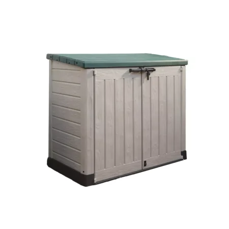 Keter Store It Out Max 1200L Garden Storage Box -Beige/Green