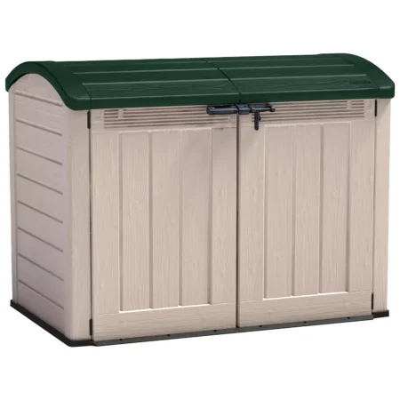 Keter Store It Out Ultra 2000L Garden Bike Shed -Beige/Green